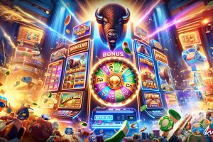 everygame_casino_goes_west_with_new_buffalo_mania_deluxe_slot_with_a_bonus_wheel_and_bursting_wilds-300x200-1